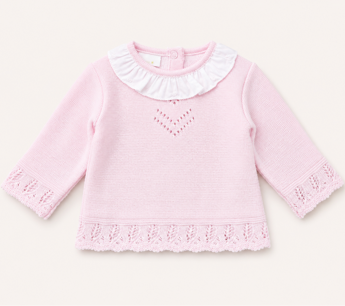 Conjunto de Buzo y Chicle Largo Rosado