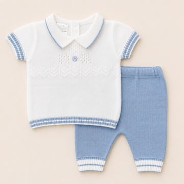 conjunto buzo blanco mc y pantalon corto glacial