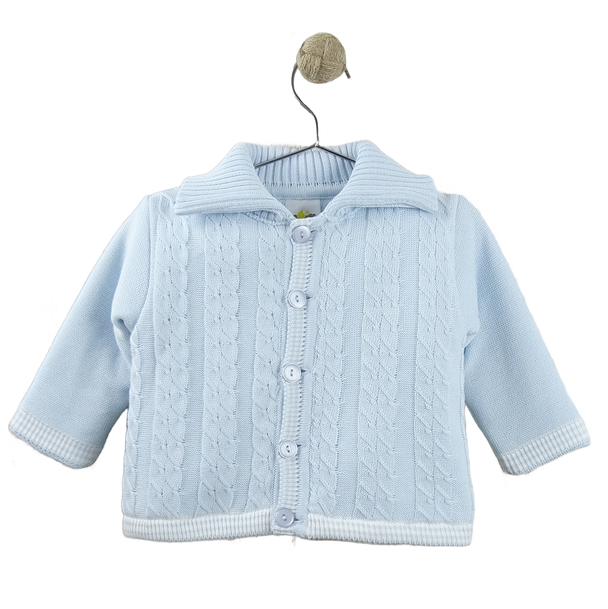 Chaqueta Forrada con trenzas