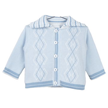 Chaqueta Forrada con diseño de rombos