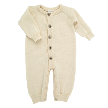 Pelele Neutro  Abierto Adelante de Alpaca/Algodón